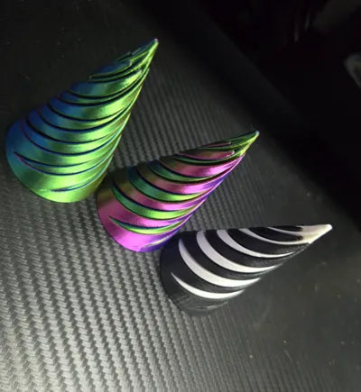 Spiral fidget cone
