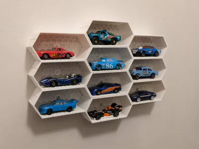 Modular hotwheels wall and/or table display