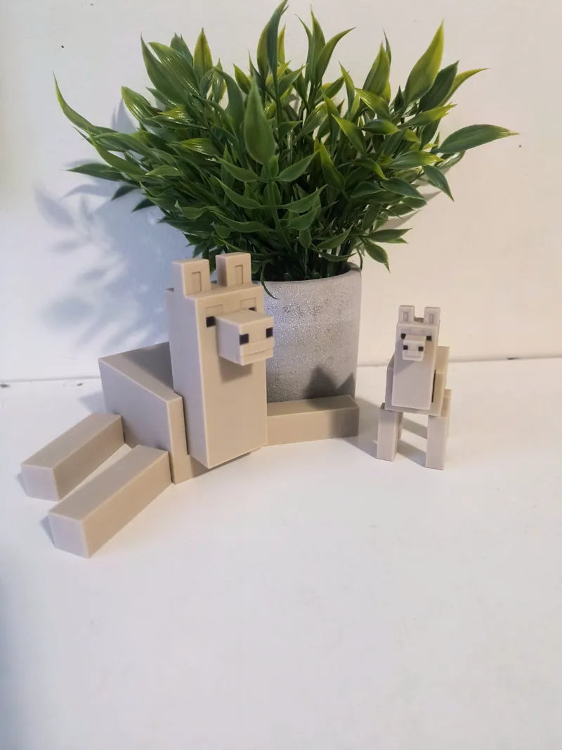 Minecraft Llama articulated