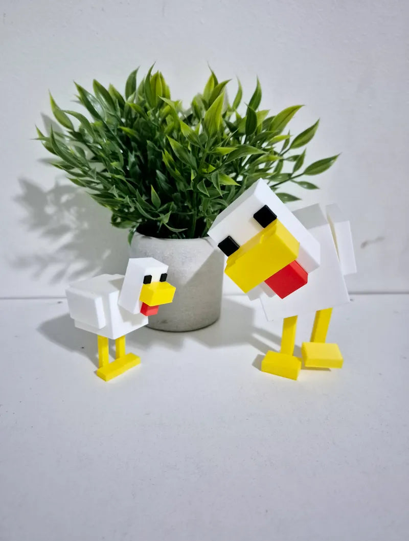 Minecraft chicken articulated