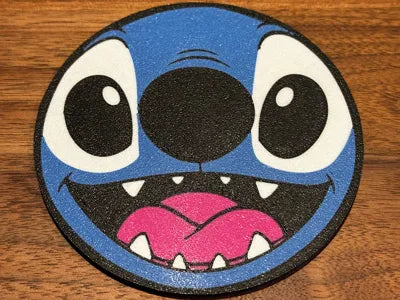 Stitch Coasters (4pcs & case)