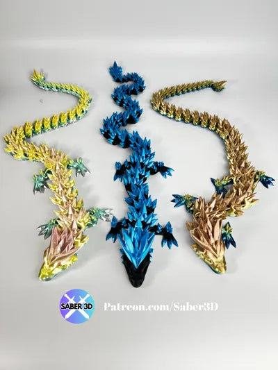 Articulated Crystal Dragon