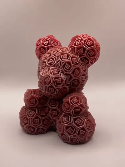 Rose teddy bear for Valentine's Day