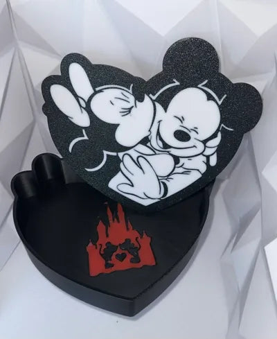Mickey and Minnie Valentines day gift box