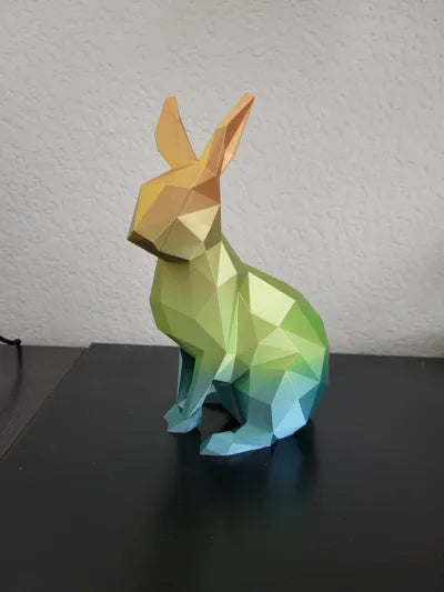 Low Poly Easter Bunny