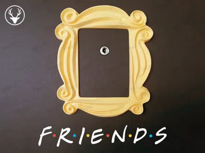 The Friends peephole frame!