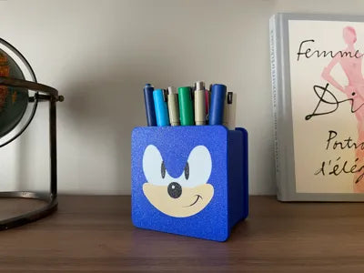 Sonic Pencil/Pen Holder