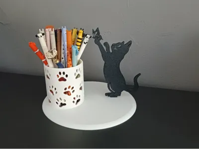 Cat Pencil/Pen Holder