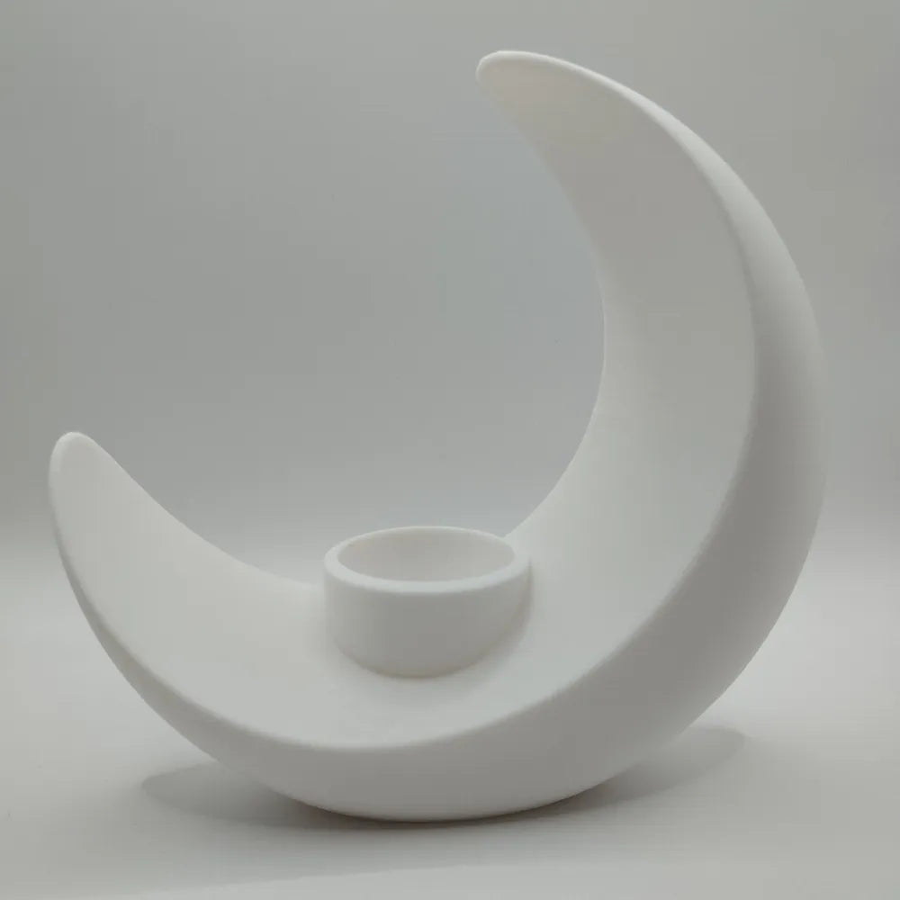 Designer Crescent Decorative Object, Vase, Vessel