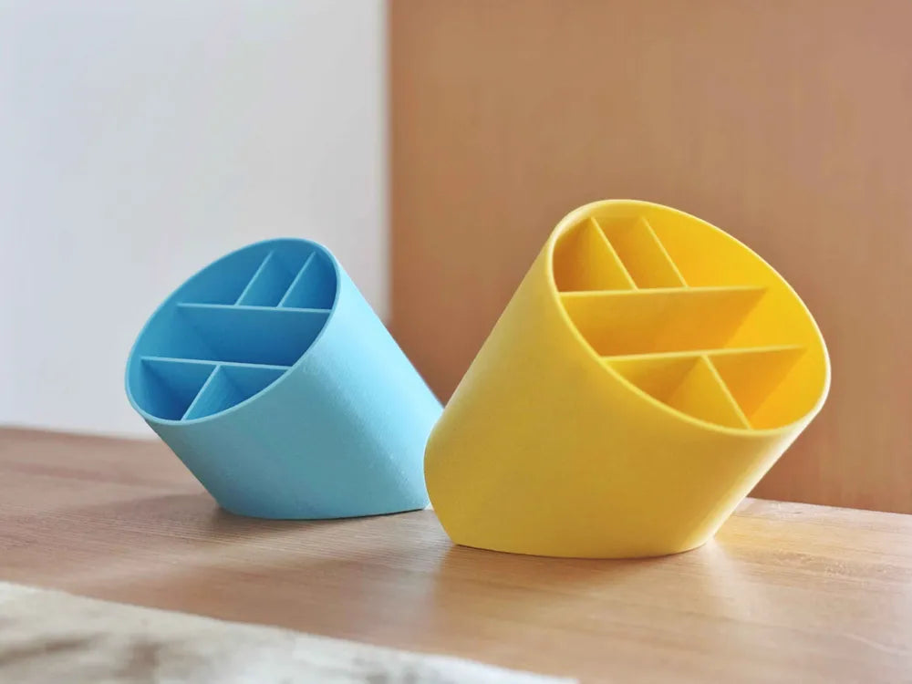 Desk Organizer - Sliced Cylinder