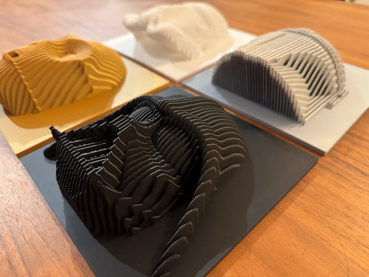 Dark Vador layered sculpture