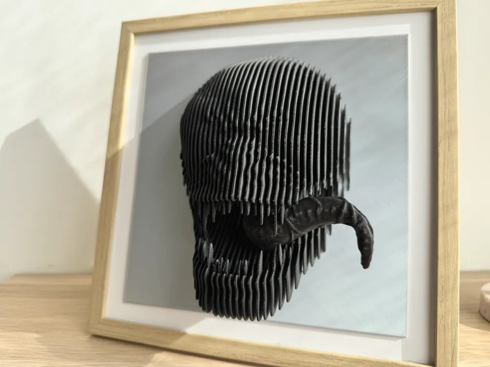Venom layered sculpture