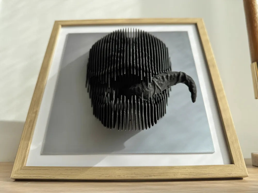 Venom layered sculpture