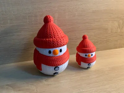 Christmas Snowman Knit