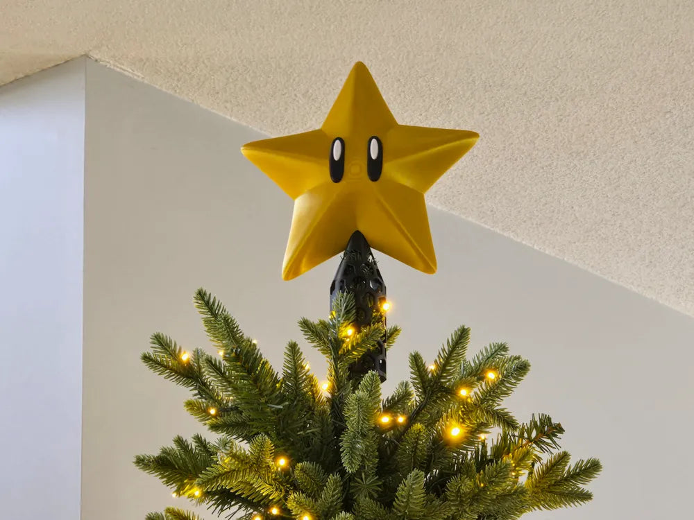 Mario 64 Star Christmas Tree